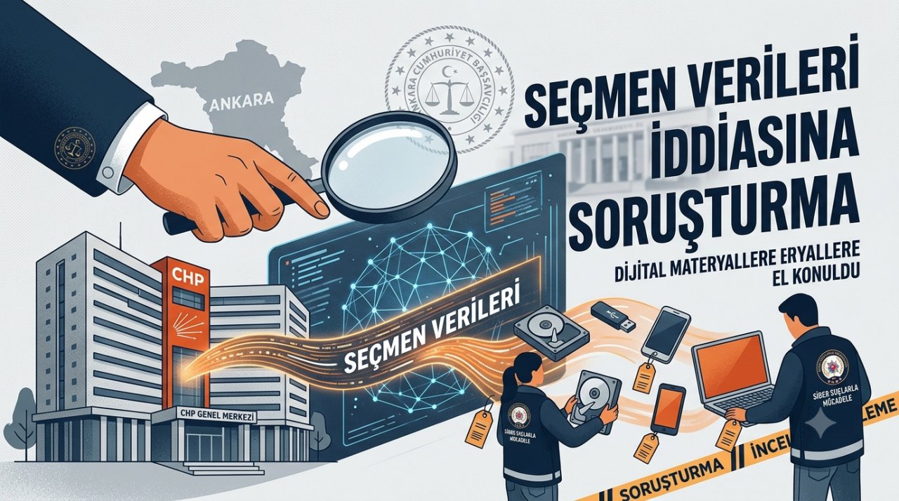 CHP Genel Merkezi'nin seçmen verileri iddiasına soruşturma