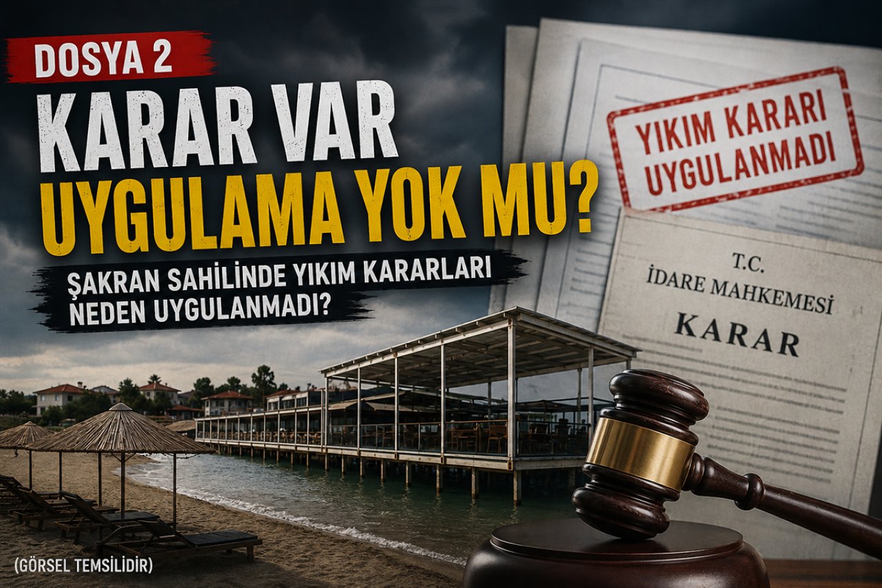 Şakran'da karar var, uygulama yok