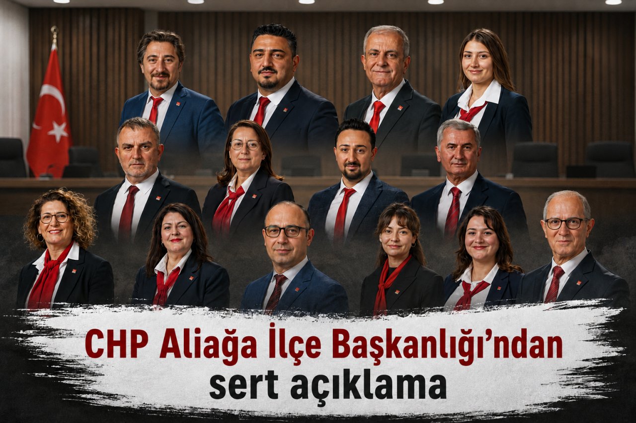 CHP ALİAĞA'DA İSTİFA GERİLİMİ