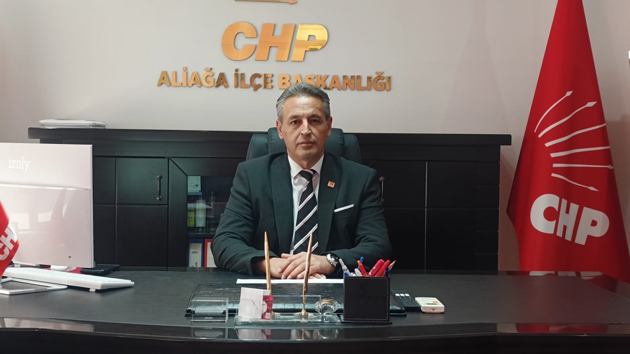 CHP Aliağa'dan Mayda açıklaması
